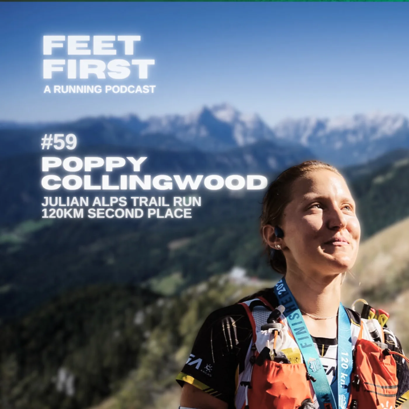 #59 - Poppy Collingwood - Julian Alps Trail Run 120km Second Place
