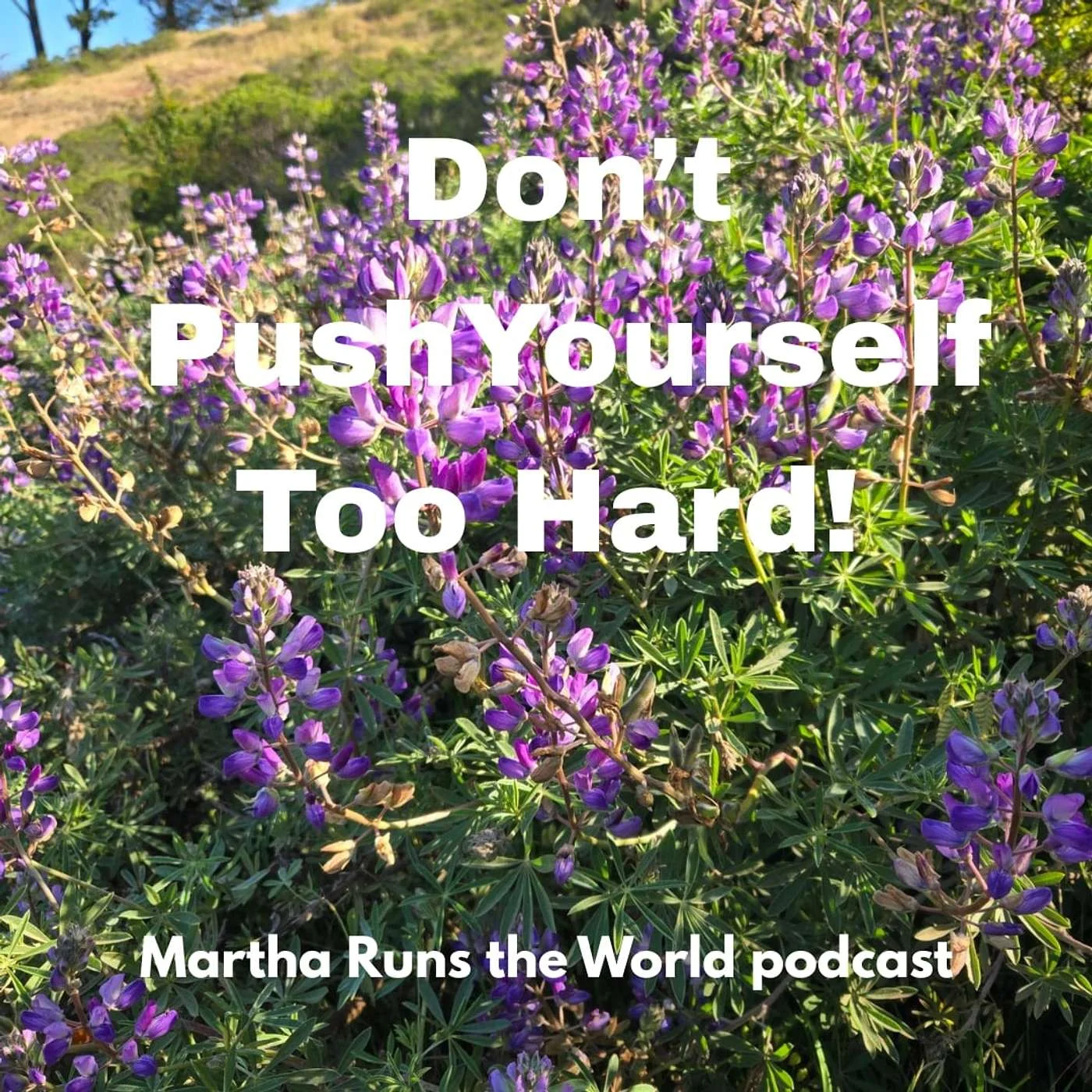 Don't Push Yourself Too Hard!