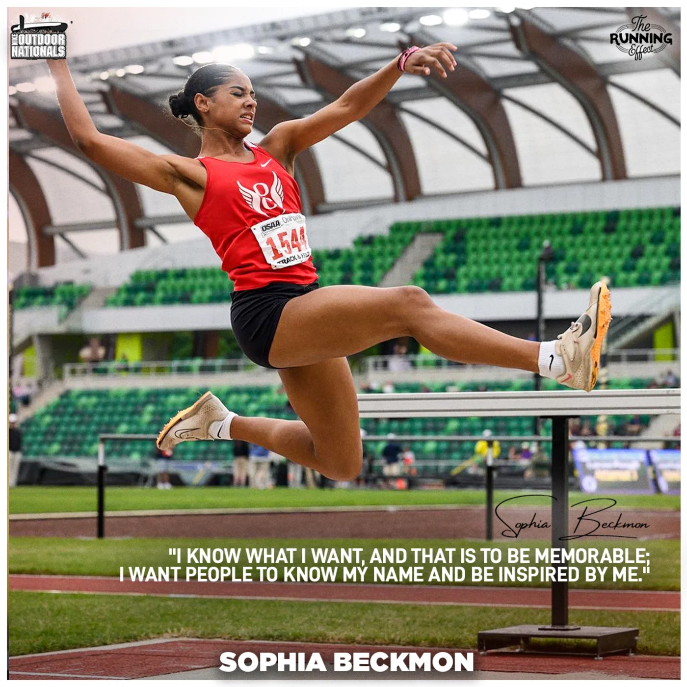 The Road To Hayward: Sky High With Sophia Beckmon | Inside The Mind Of The Long-Jump Phenom