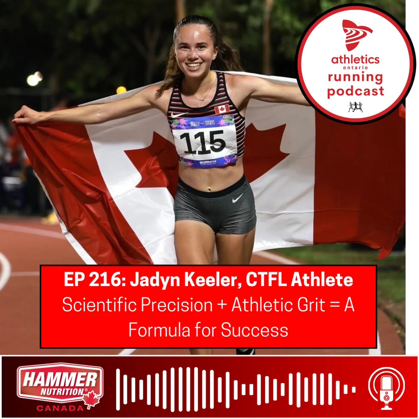 EP 216: Jadyn Keeler, CTFL Athlete - Scientific Precision + Athletic Grit = A Formula for Success