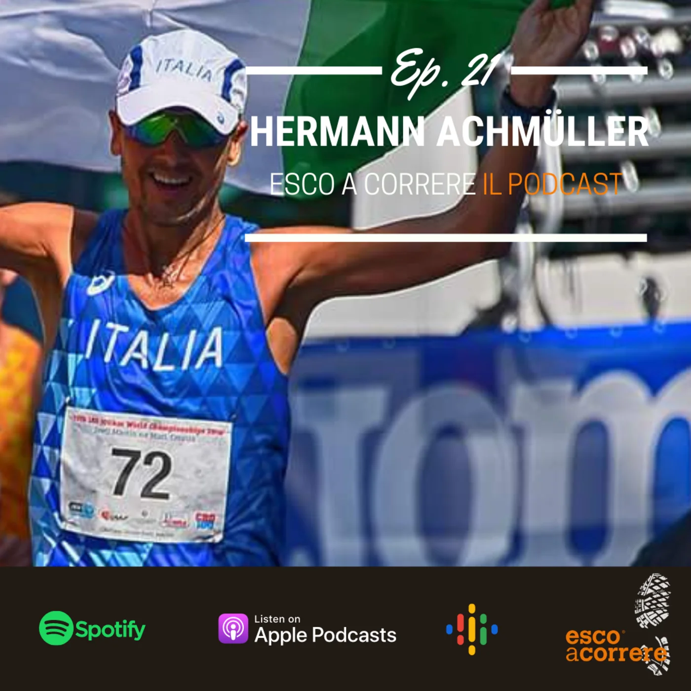 Hermann Achmüller: Atleta infinito: Vice Campione del mondo 100 km a squadre e corsa in montagna