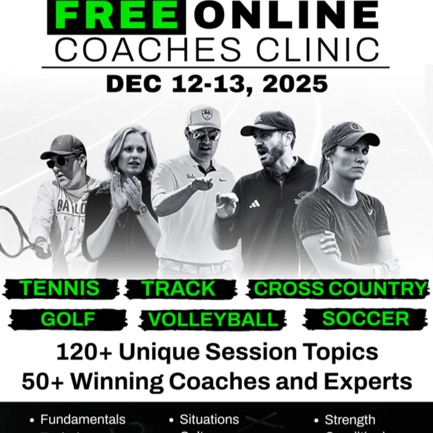 #ad FREE Online Track/Field Clinic starts tomorrow by Glazier Clinics
