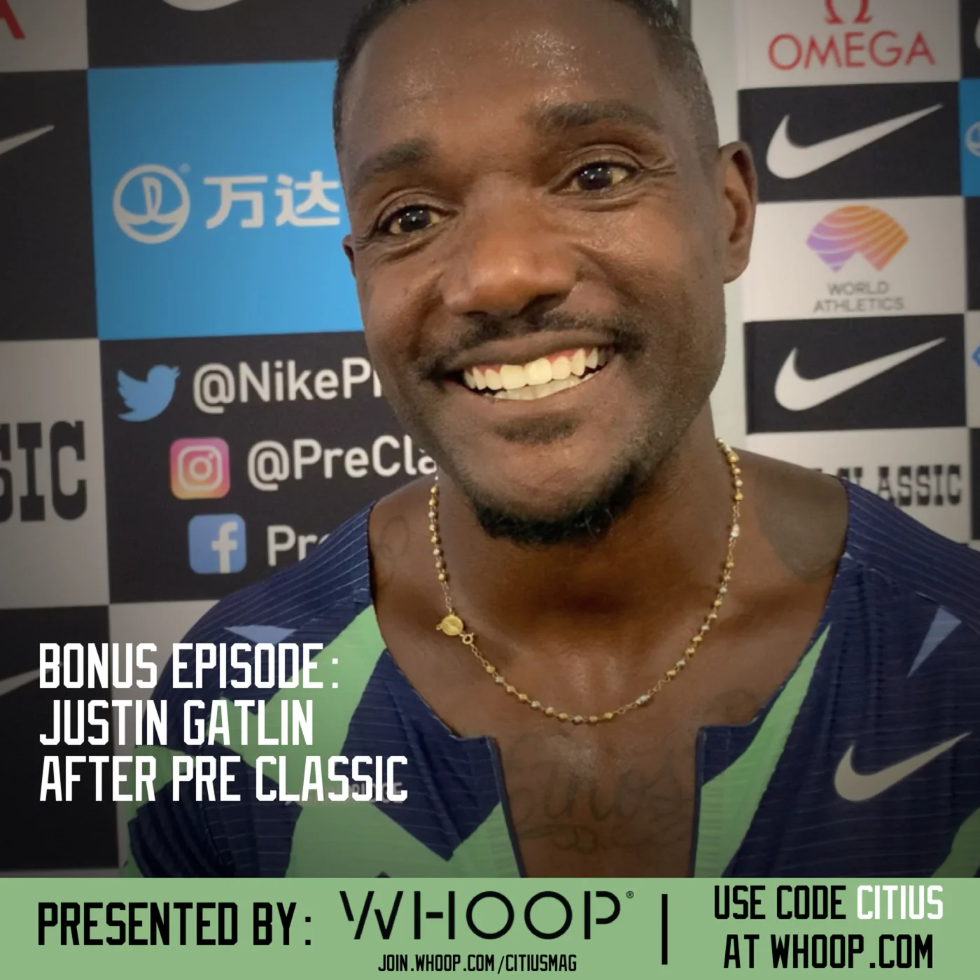 Justin Gatlin on USA vs. Jamaica Sprints Tension, Where Sha'Carri Richardson Goes From Here & 10.5 Seen In Practice? | Pre Classic Bonus Interview