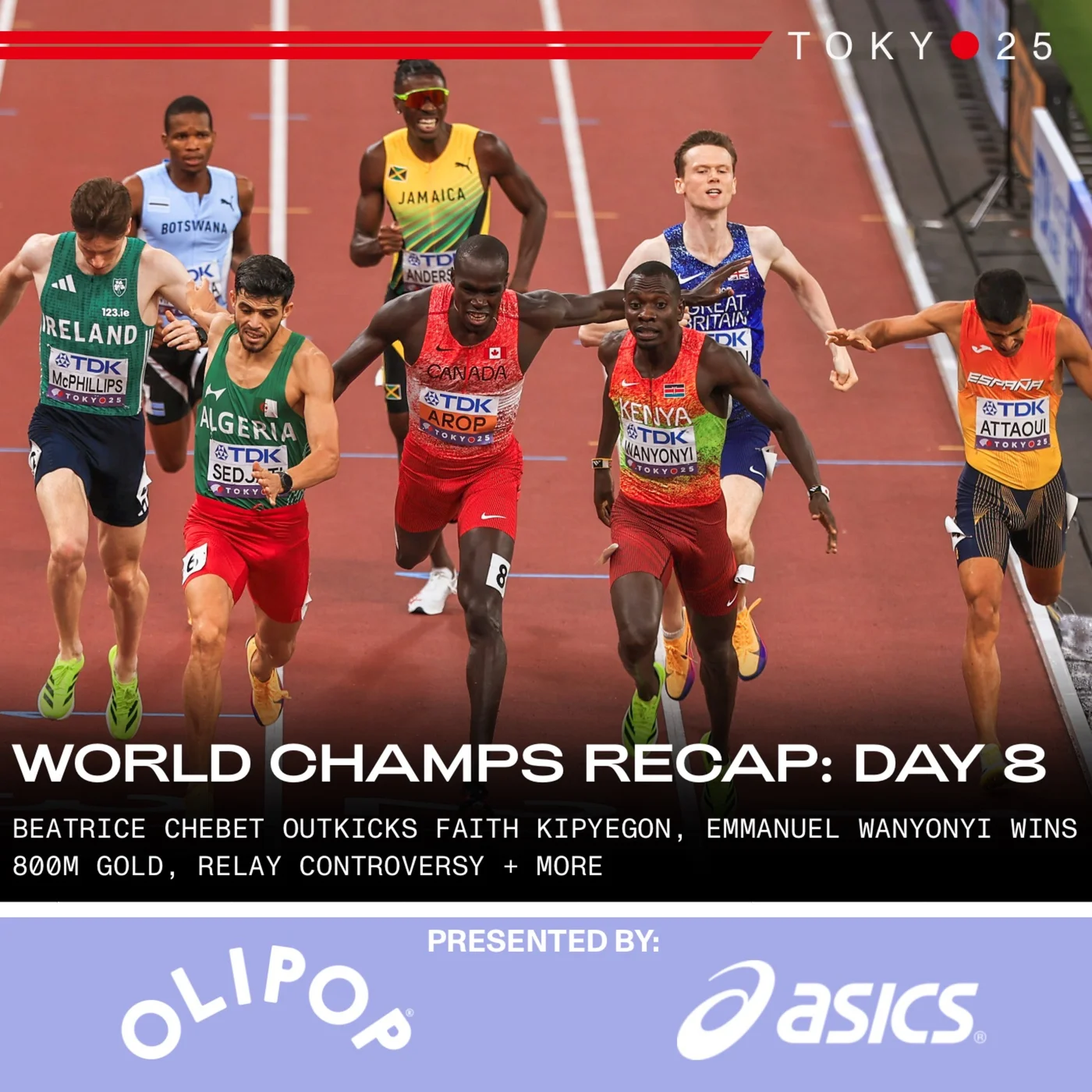 TOKYO WORLD CHAMPIONSHIPS DAY 8 RECAP: BEATRICE CHEBET COMPLETES THE 5K/10K DOUBLE; EMMANUEL WANYONYI BREAKS 800M CHAMPIONSHIP RECORD TO WIN GOLD