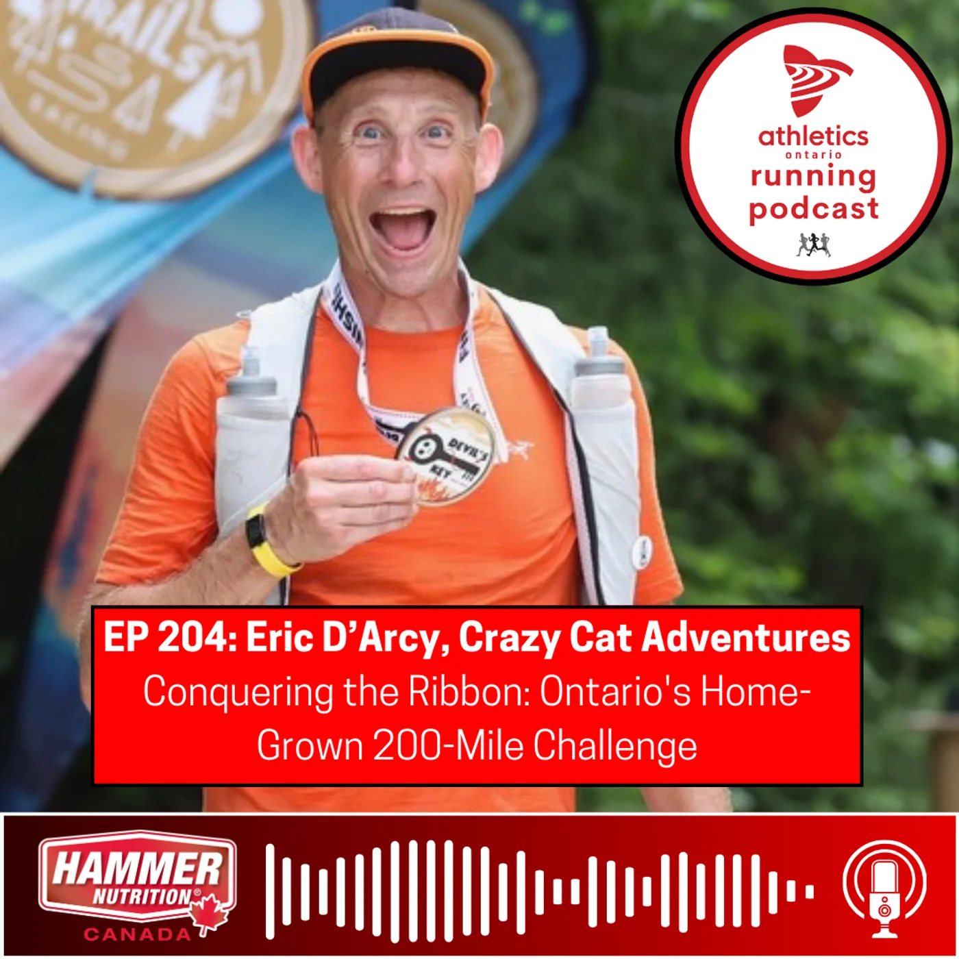 EP 204: Eric D'Arcy, Crazy Cat Adventures - Conquering the Ribbon: Ontario's Home-Grown 200-Mile Challenge