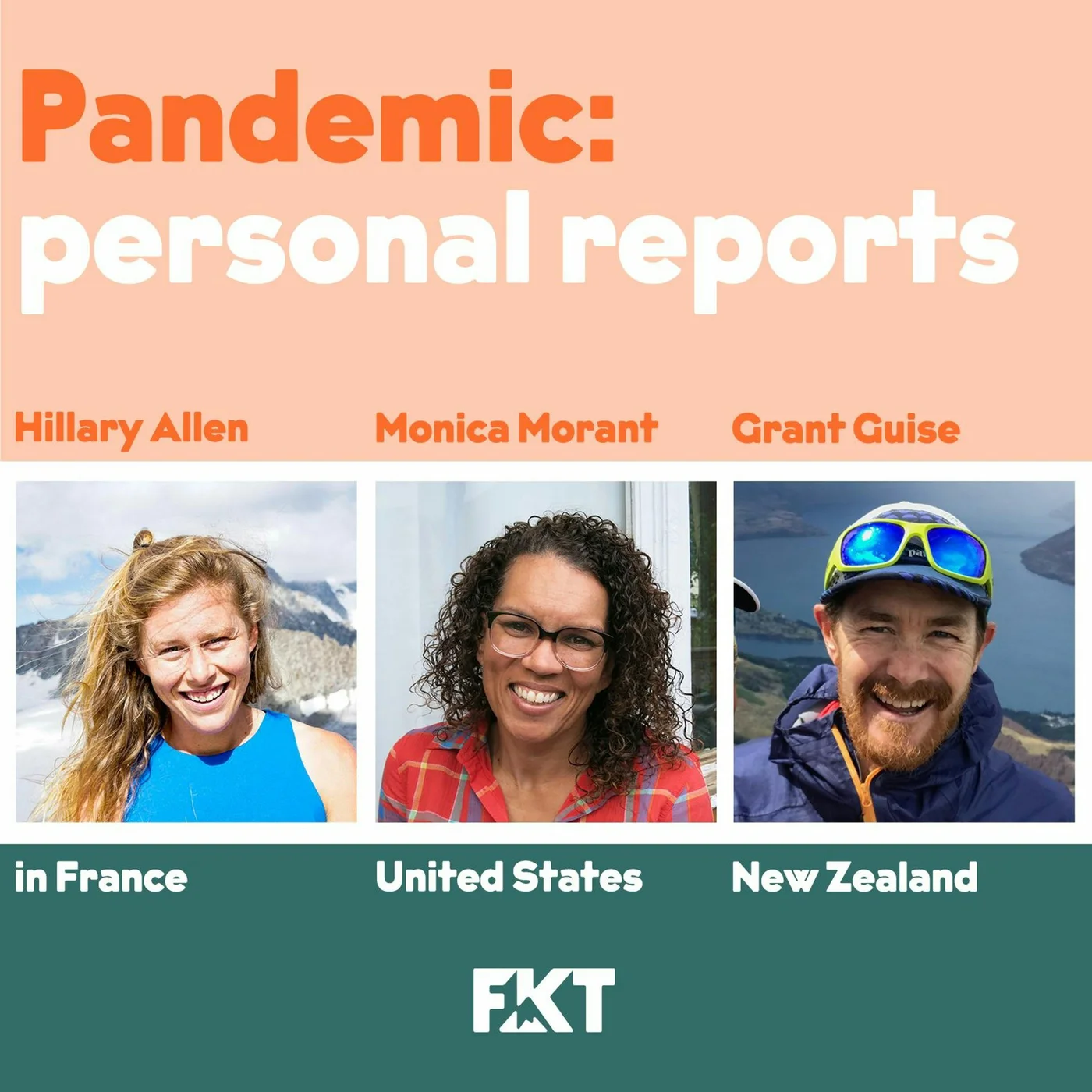 Pandemic: personal reports from three athletes from around the world