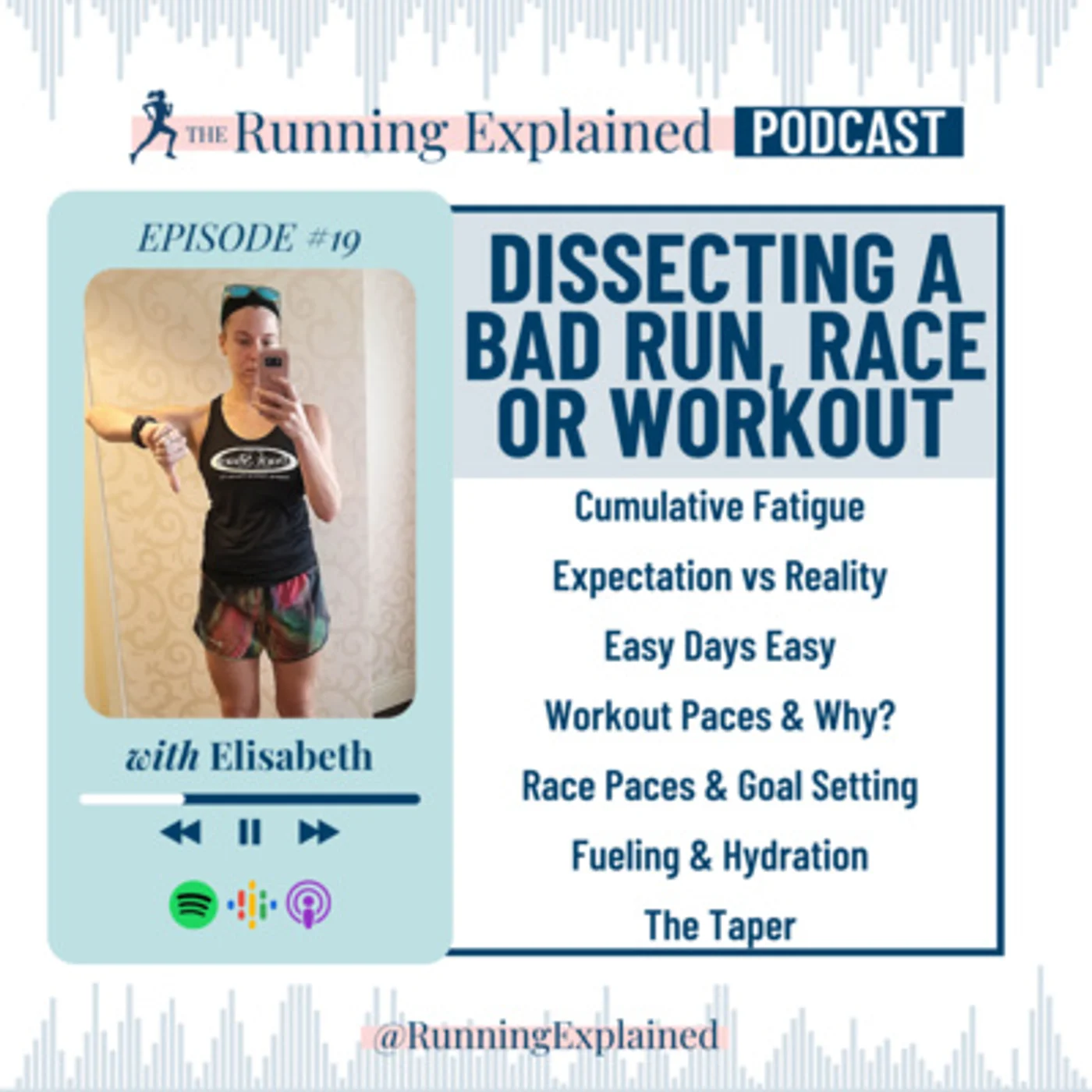 s1/e16 Dissecting a Bad Run, Workout, or Race