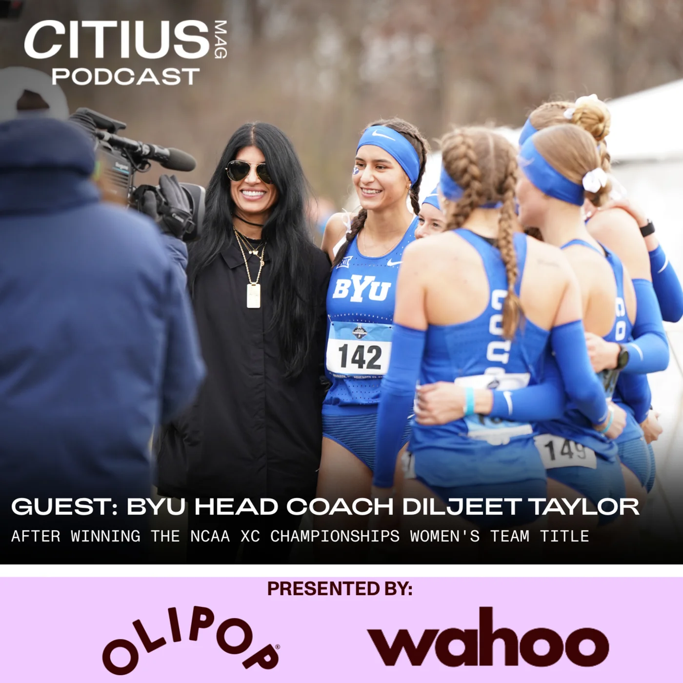 BYU Coach Diljeet Taylor After Winning The 2024 NCAA XC Championships Women's Team Title | Recap & Reflections
