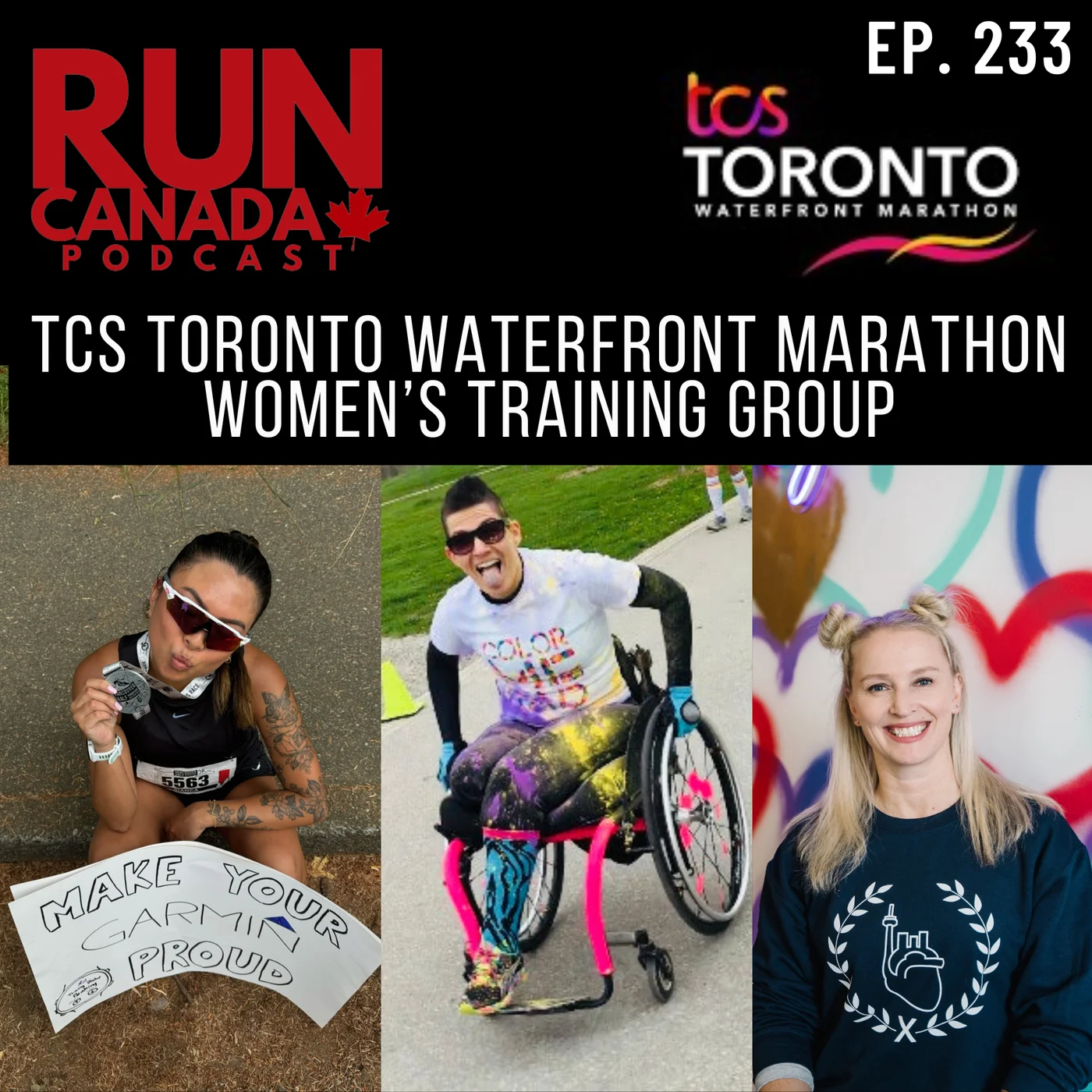 EP 233. TCS Toronto Waterfront Marathon Women's Training Group Check In