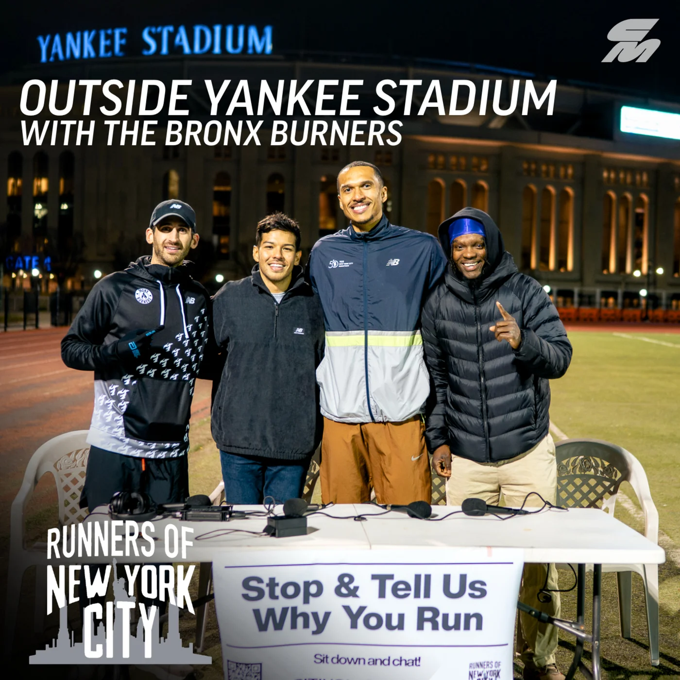 Outside Yankee Stadium with The Bronx Burners | Runners of NYC Podcast