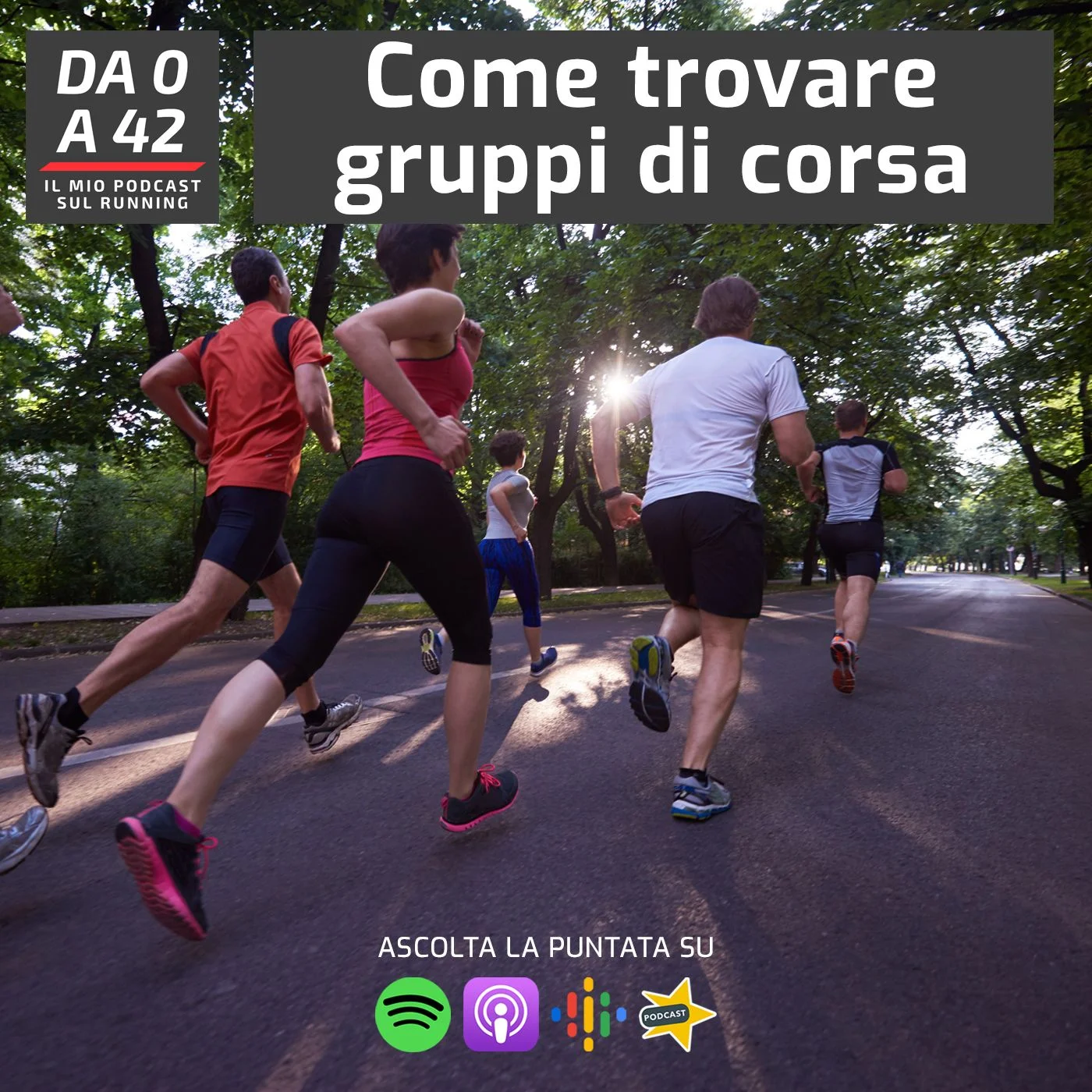 Come trovare gruppi di corsa