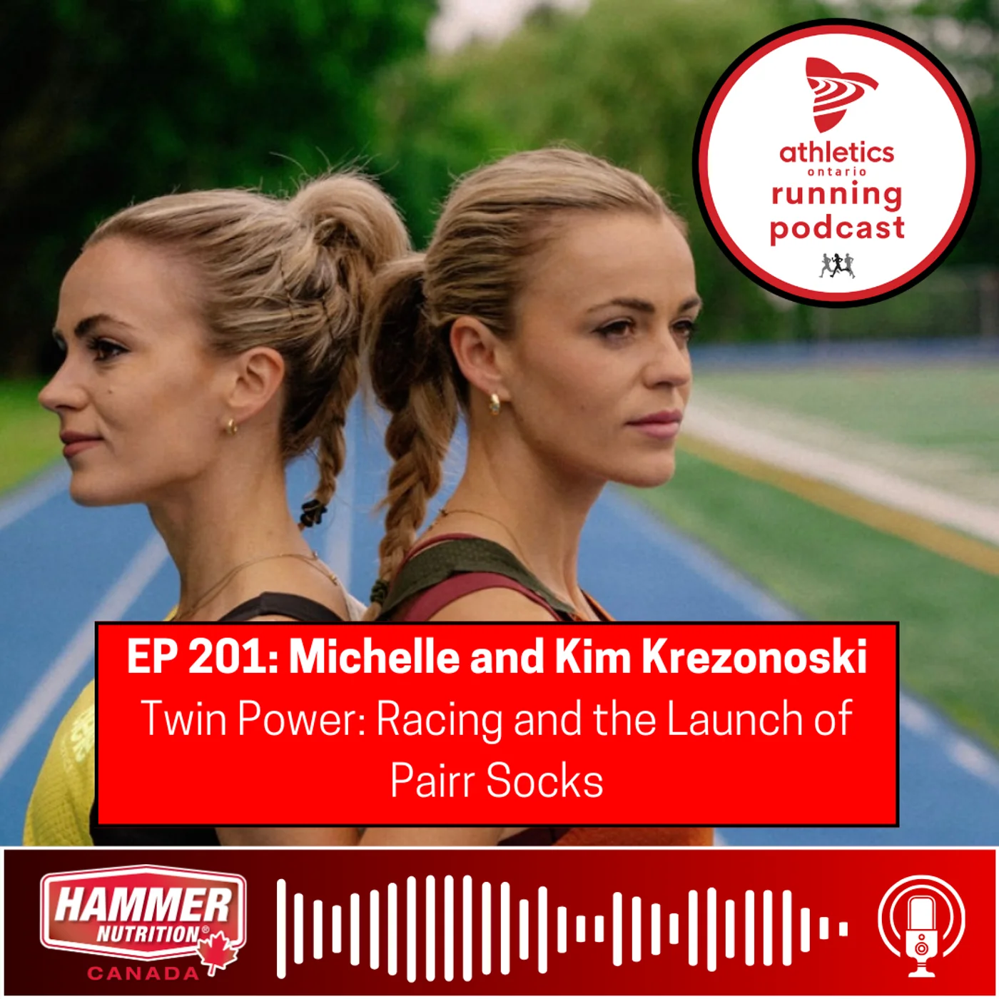 EP 201: Michelle and Kim Krezonoski - Twin Power: Racing and the Launch of Pairr Socks