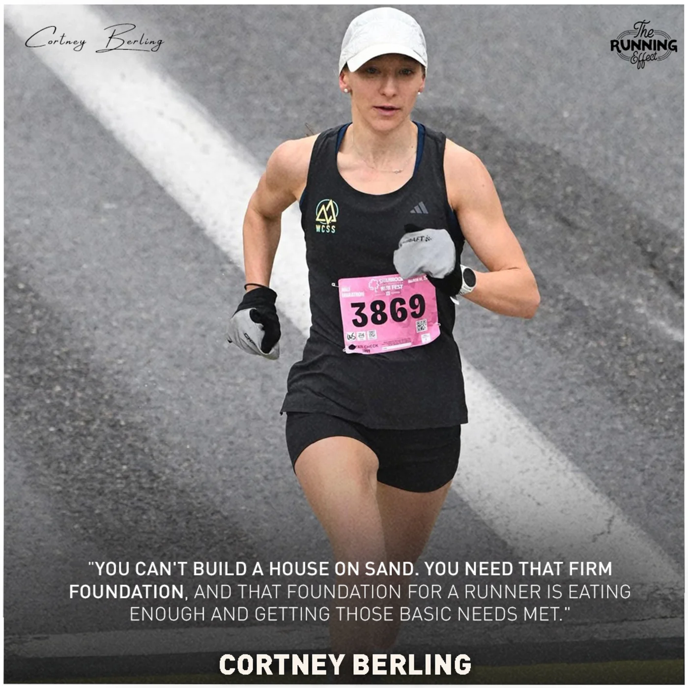 "If you think junk food is bad for you, let me tell you how BAD under-fueling is!" | Registered Dietitian Cortney Berling Shares Key Insights & Science On Nutrition For Runners