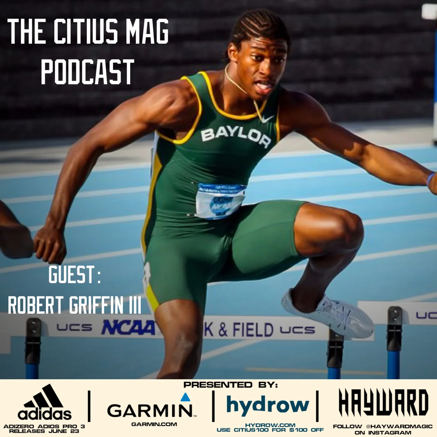 Robert Griffin III (RG3) Returns To Track and Field, Recapping His Experience Calling The NCAA Track & Field Championships For ESPN