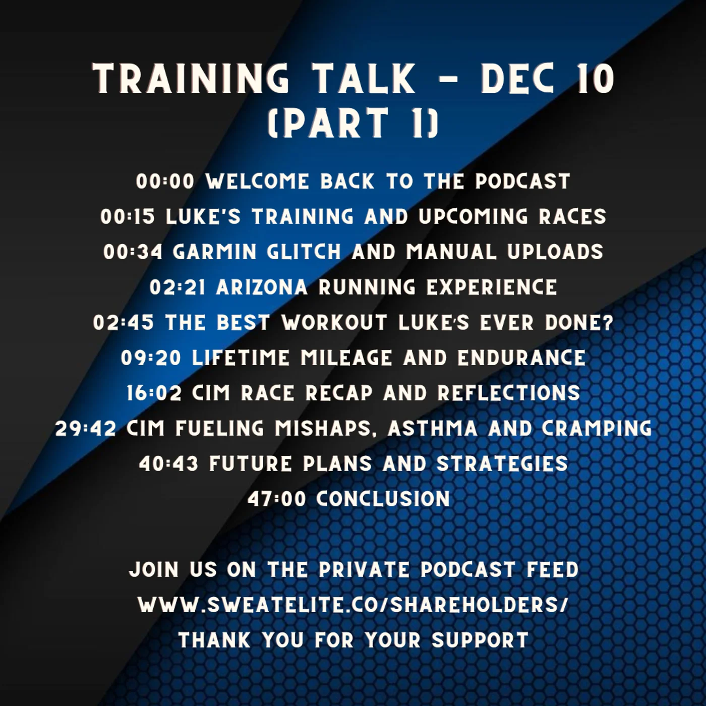 Sweat Elite Podcast