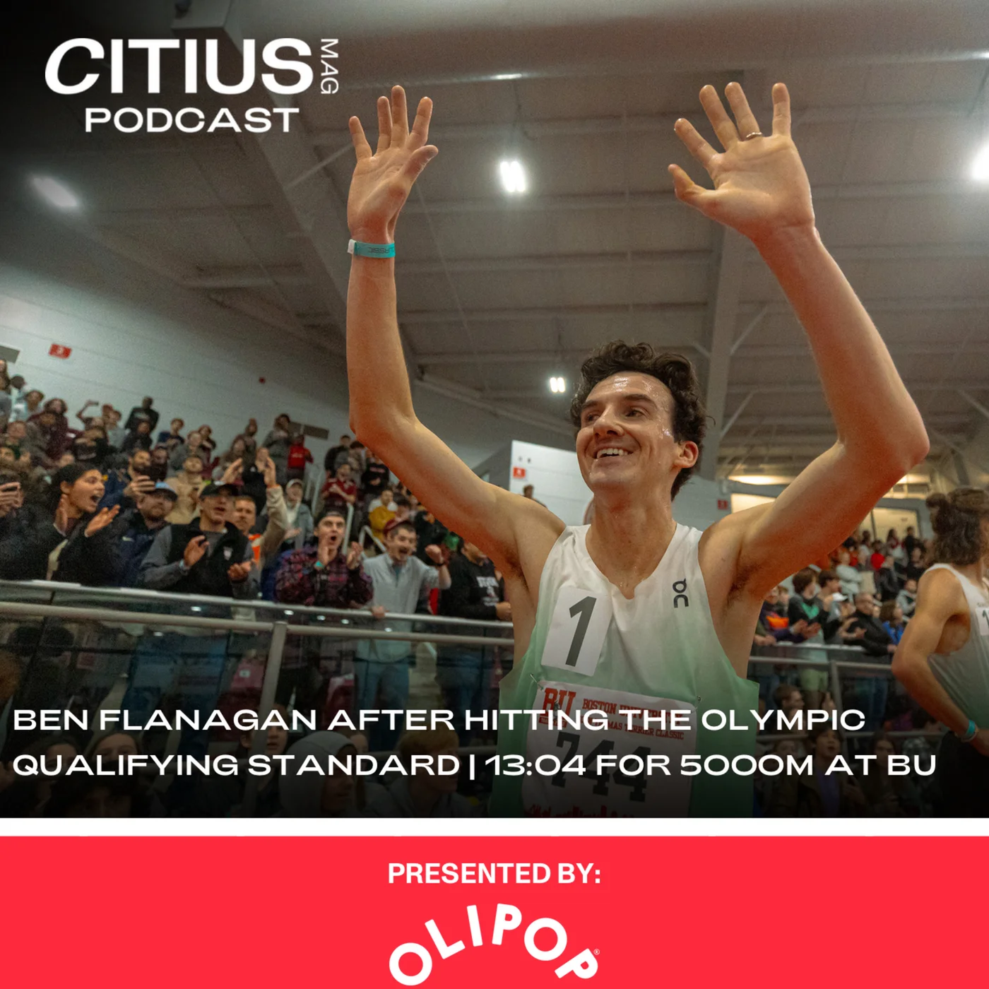 Ben Flanagan After Running 13:04 For 5000m To Hit The Olympic Qualifying Standard For Canada
