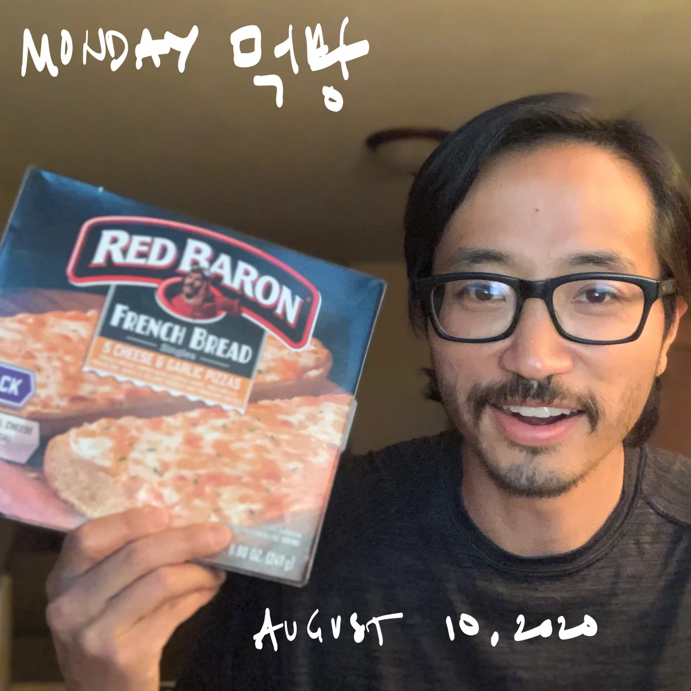 Monday Mukbang - Red Baron French Bread Pizza - August 10, 2020