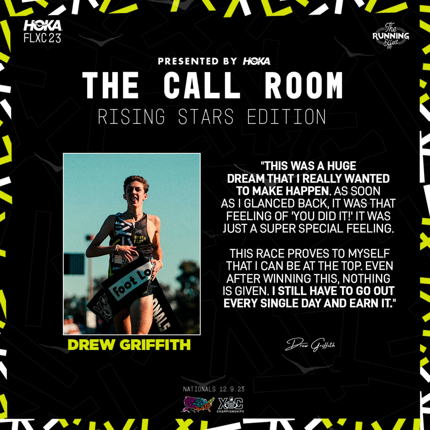 The Call Room Rising Stars: Drew Griffith On Winning His First NATIONAL TITLE + The Race Breakdwon, Season Recap, & More