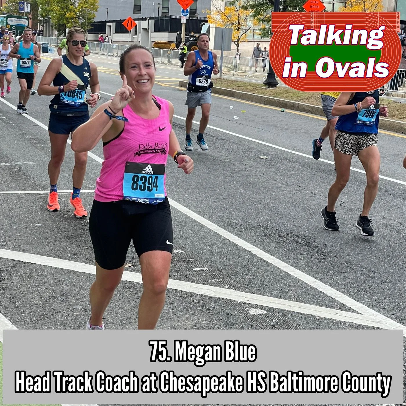75. Megan Blue, Head Track Coach at Chesapeake HS Baltimore County