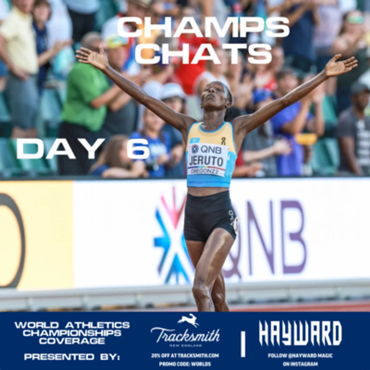 WORLD CHAMPS CHATS DAY 6: NORAH JERUTO SETS STEEPLECHASE WORLD CHAMPIONSHIP RECORD; ROUGH DAY FOR TEAM USA IN THE MEN'S 800M/WOMEN'S 400M