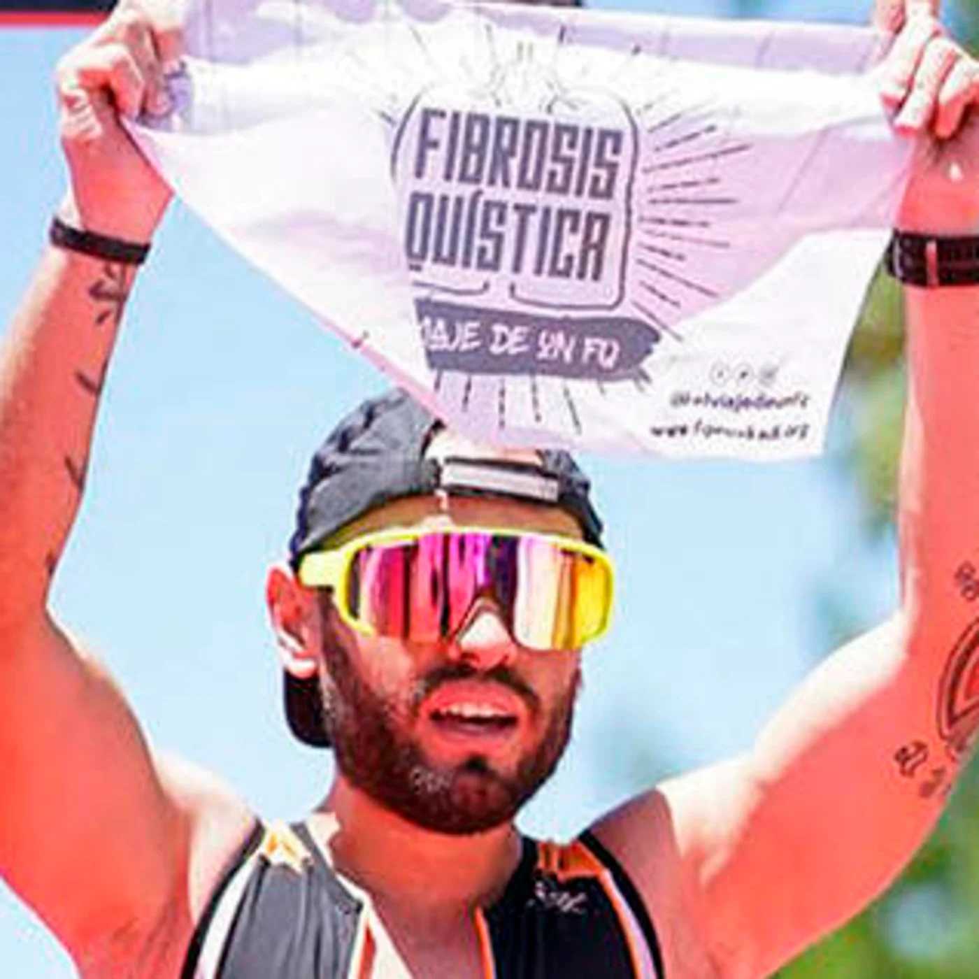 La historia de Jonatan Fernandez, atleta con fibrosis quística y su reto en la Mello Saria Trail Running