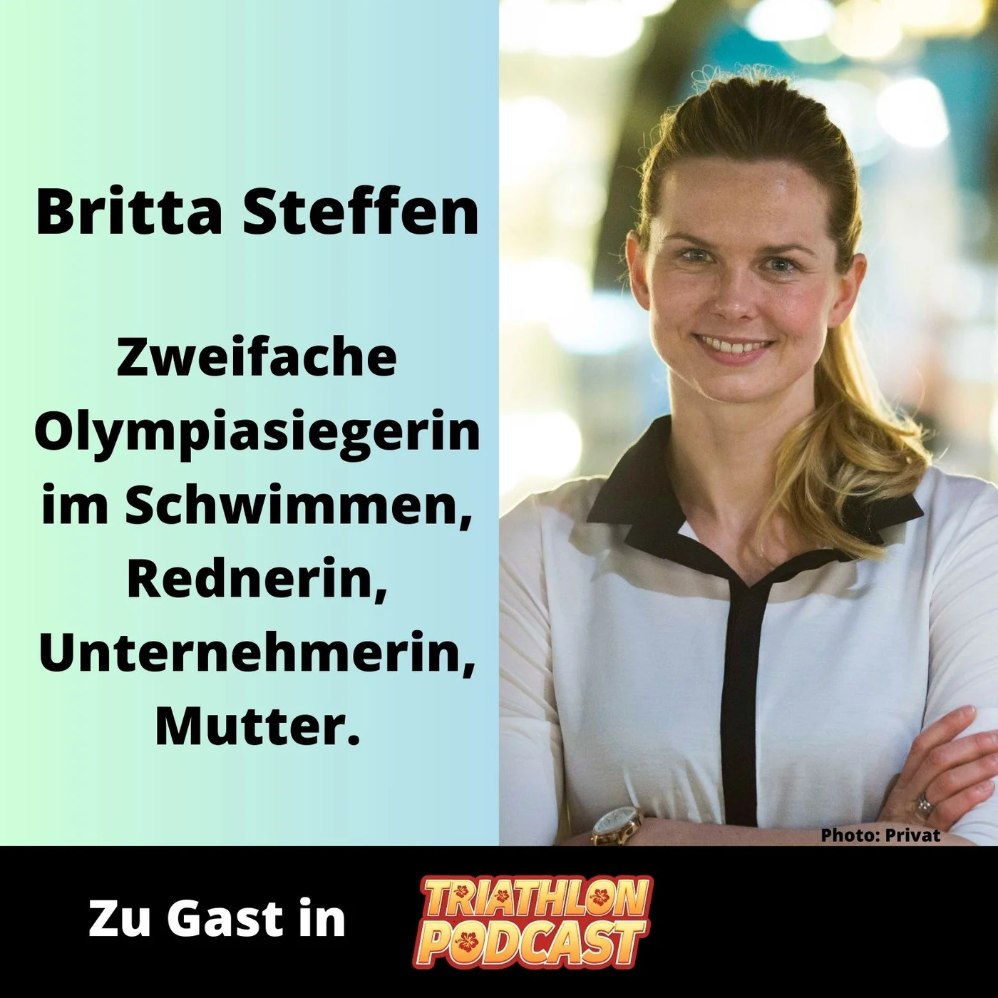 Britta Steffen - Zweifache Olympiasiegerin im Schwimmen, Rednerin, Unternehmerin, Mutter