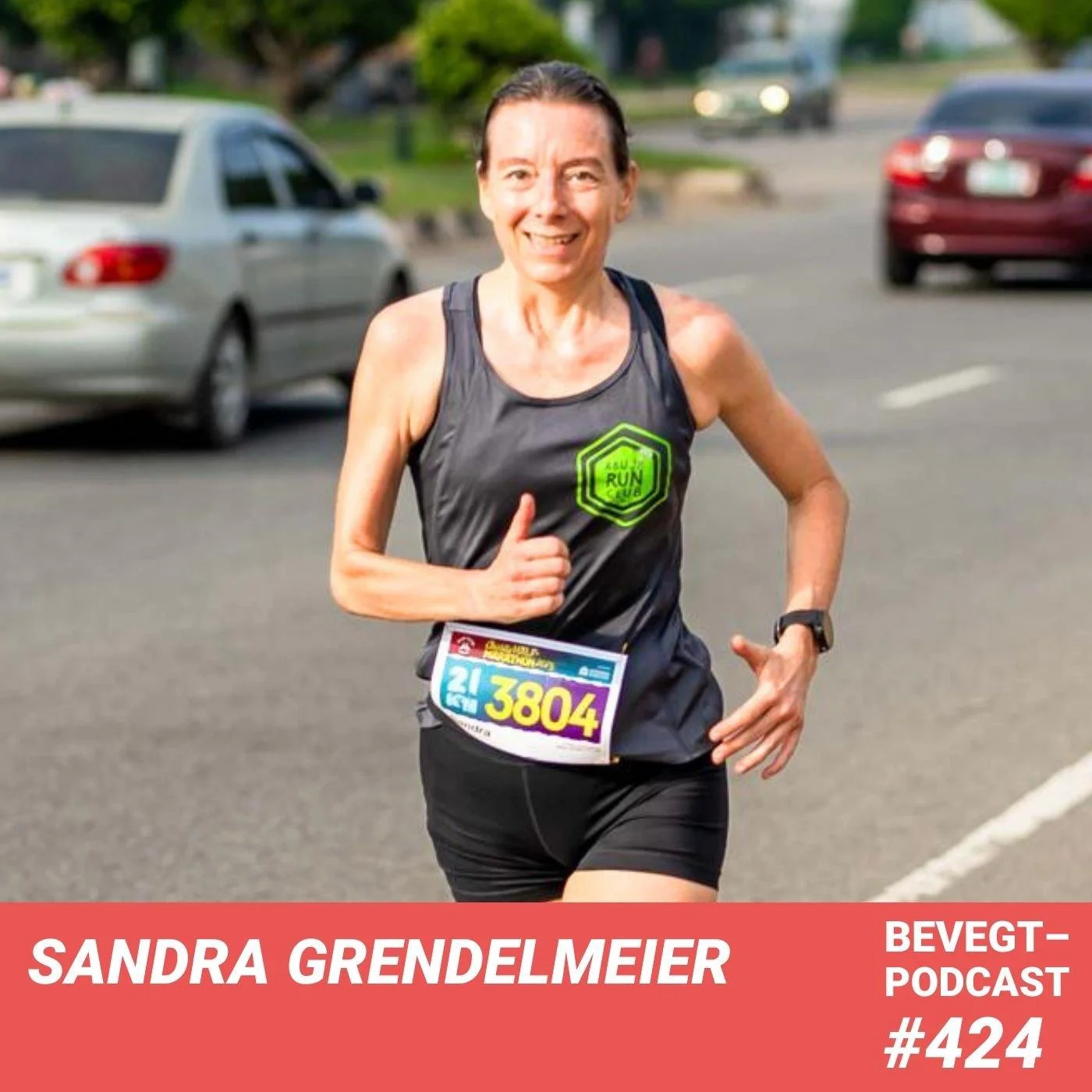 #424 - Sandra Grendelmeier: Wie lebt man als vegane Läuferin in Nigeria?