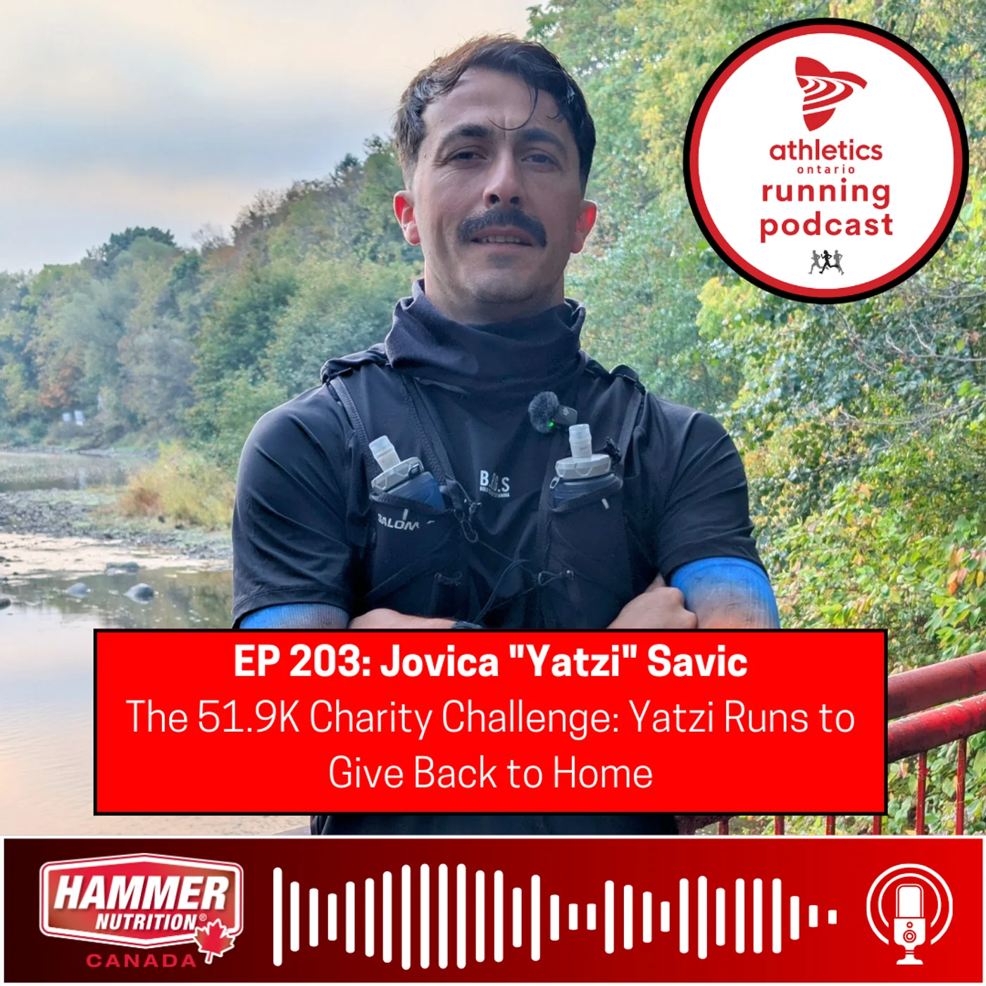 EP 203: Jovica "Yatzi" Savic - The 51.9K Charity Challenge: Yatzi Runs to Give Back to Home