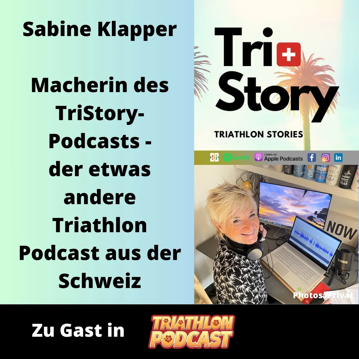 Sabine Klapper vom TriStory Podcast über Faszination Triathlon