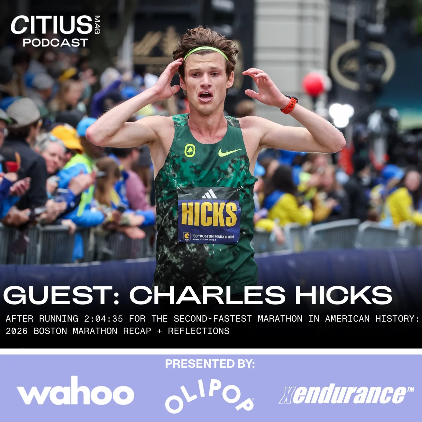 Charles Hicks After Running 2:04:35 For The Second-Fastest Marathon In American History | 2026 Boston Marathon Recap + Reflections