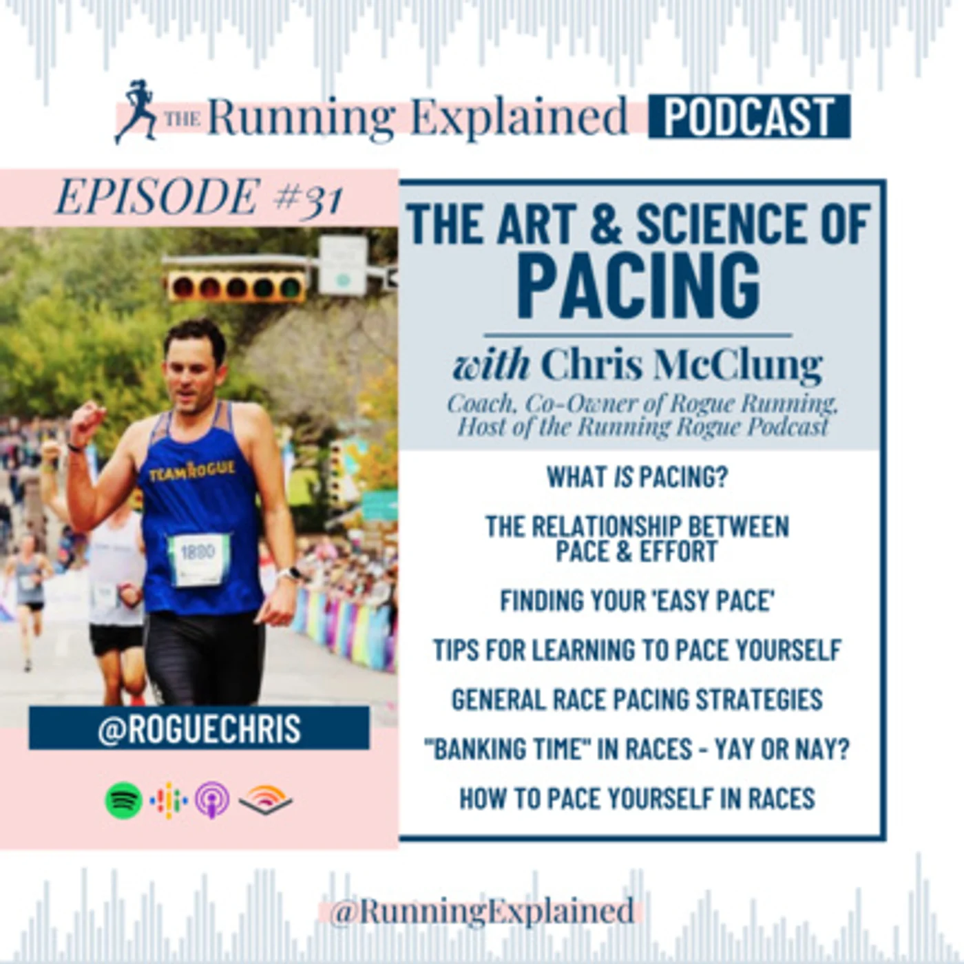s1/e27 The Art & Science of Pacing with Chris McClung (@roguechris)