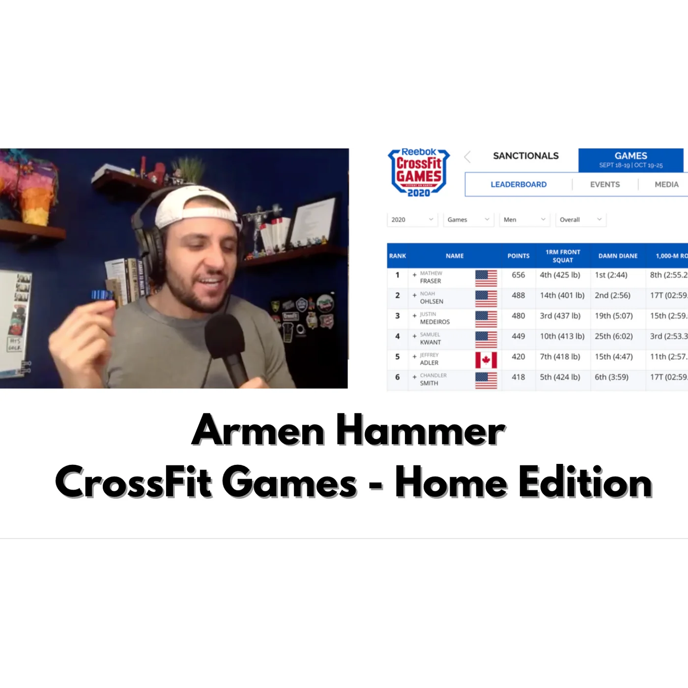Armen Hammer 2020 Games Stage 1 Recap