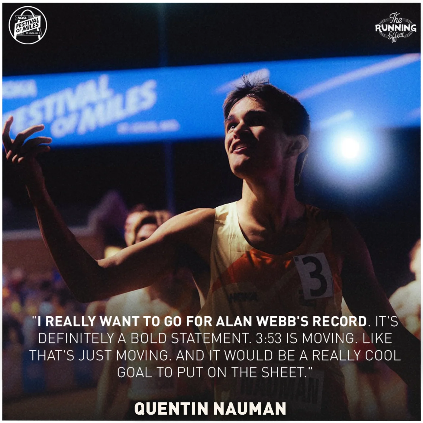 The Future of Distance Running Has a Name: It’s Quentin Nauman Closing a 3:58 Mile in 54 Seconds at The Festival of Miles | The Start of a Legacy That Might Just Catch Alan Webb