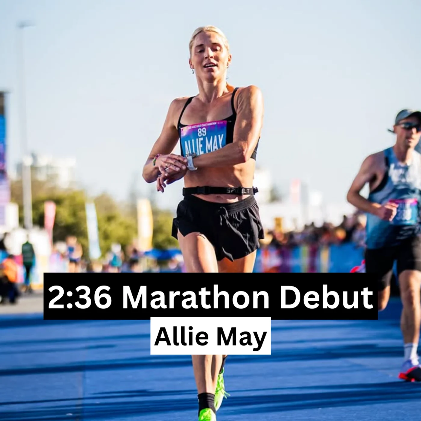 Allie May on Her 2:36:22 Gold Coast Marathon Debut, Even Splits, and Transition from Surf Lifesaving to Road Racing