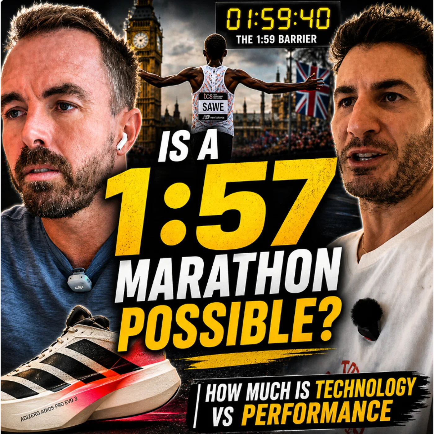 Is a 1:57 Marathon Possible? How Much Is Technology vs Performance | Marty Bordignon