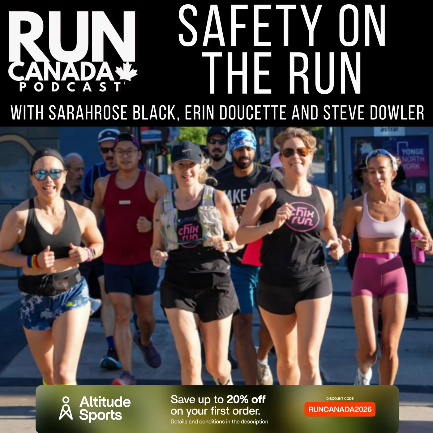 Safety on the Run with SarahRose Black, Erin Doucette and Steve Dowler