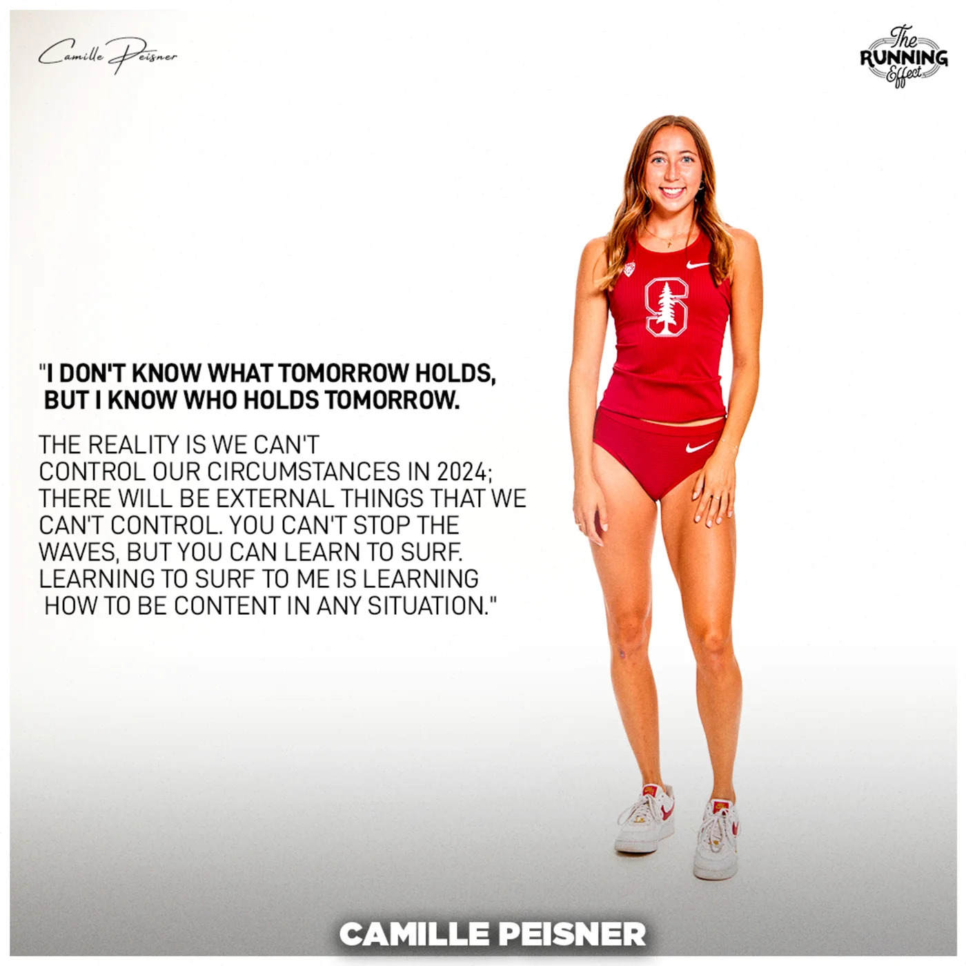 Stanford's Camille Peisner On NCAA Training, Mental Health, & Her Faith