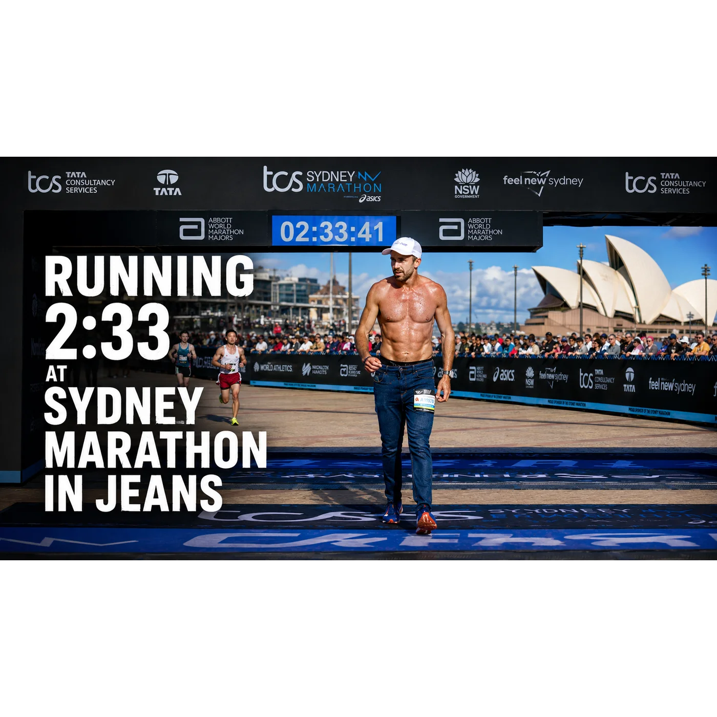 Sydney Marathon: I Ran 2:33 in Jeans + How I Lost 14kg Fast