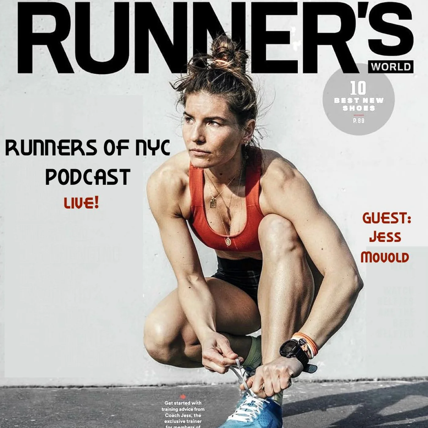 Episode 18 – Jess Movold, Runner's World Coach and Mile High Run Club Instructor (LIVE)