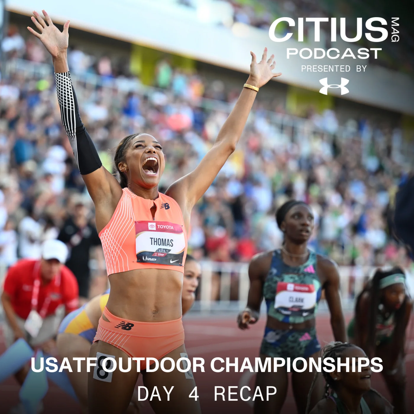 USATF OUTDOOR CHAMPIONSHIPS DAY 4 RECAP: GABBY THOMAS WINS THE 200, RAI BENJAMIN IS BACK, ELISE CRANNY + ABDI NUR WIN THE 5K