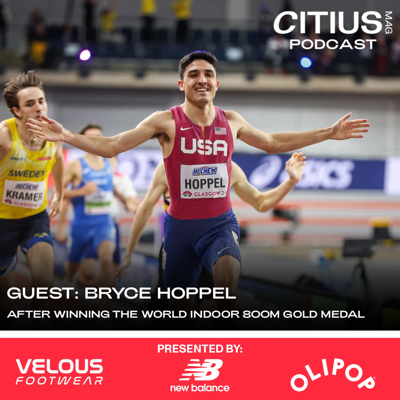 Bryce Hoppel On Winning Gold In The 800m At The 2024 World Indoor Championships