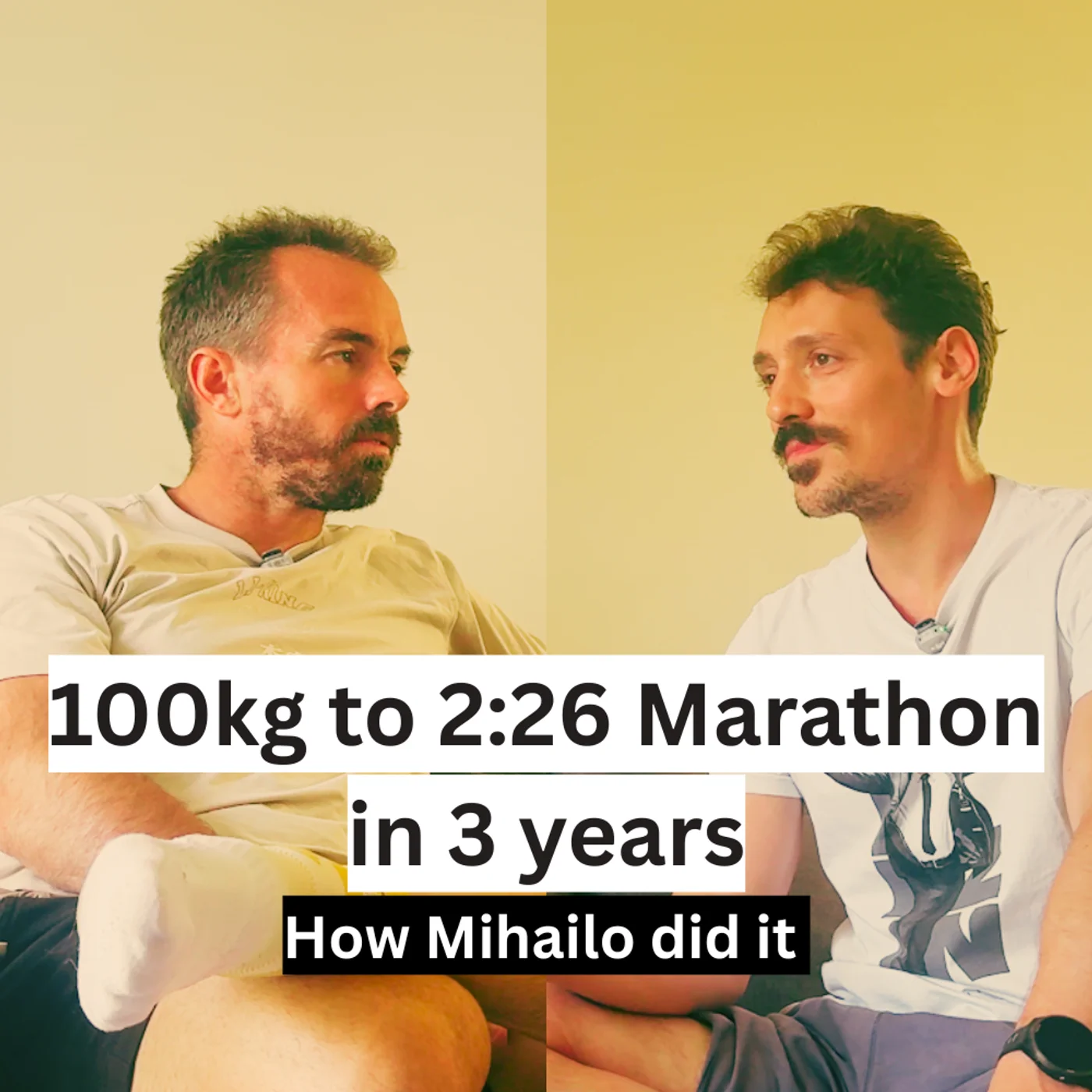 100kg to 2:26 Marathon in 3 years - Mihailo Vukojičić