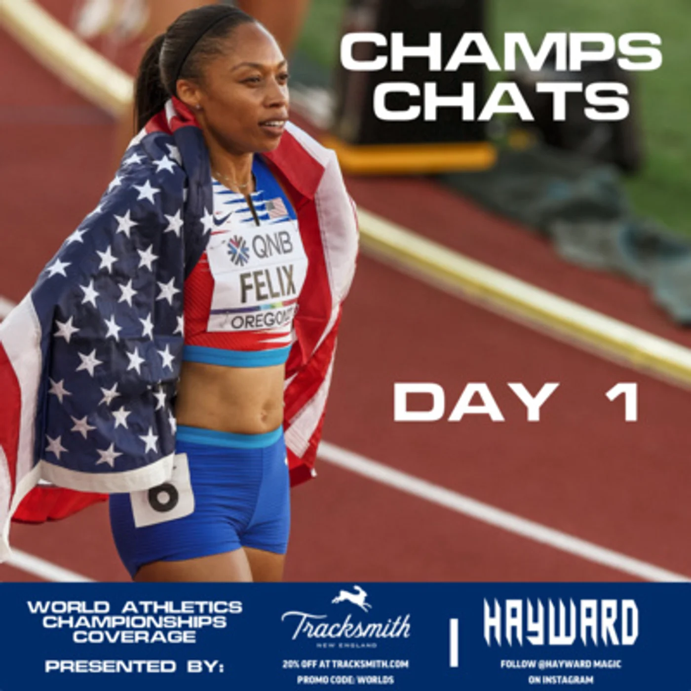 WORLD CHAMPS CHATS DAY 1: ALLYSON FELIX TAKES BRONZE IN HER FINAL RACE, FRED KERLEY DROPS AN EASY 9.79, A GOOD DAY FOR TEAM USA