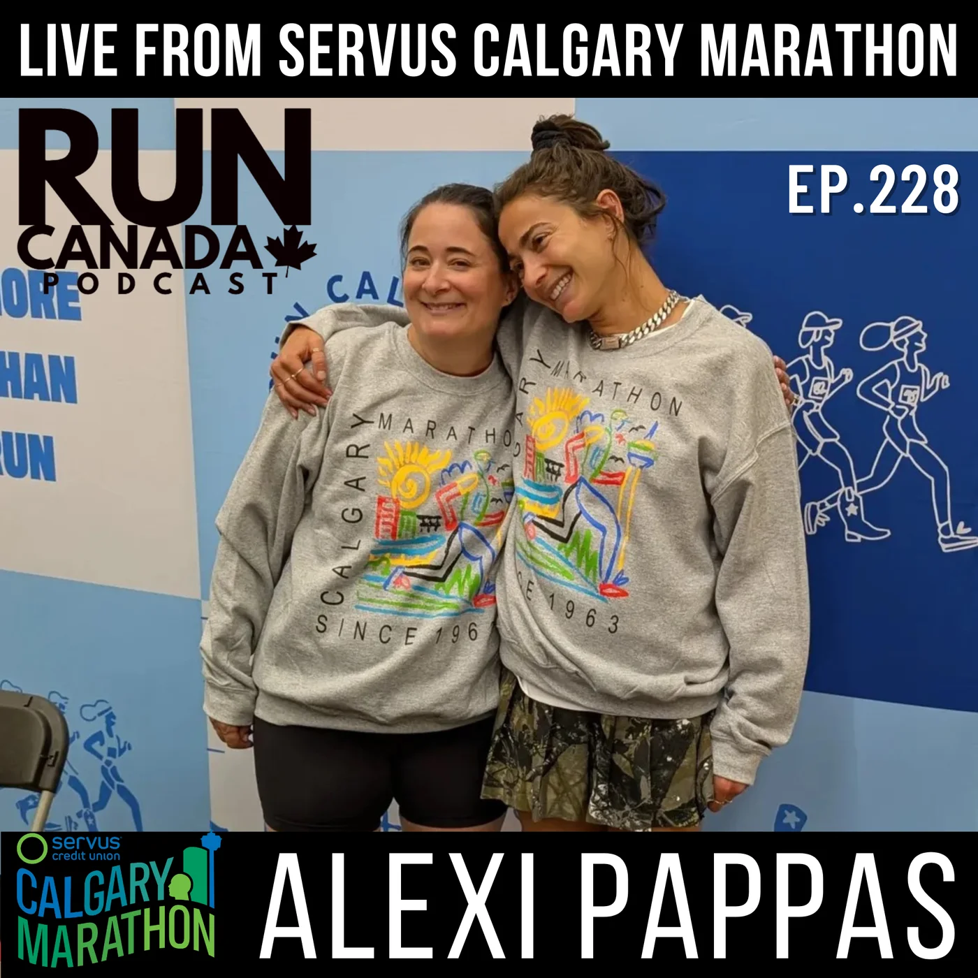 EP 228. Live from Servus Calgary Marathon: Alexi Pappas