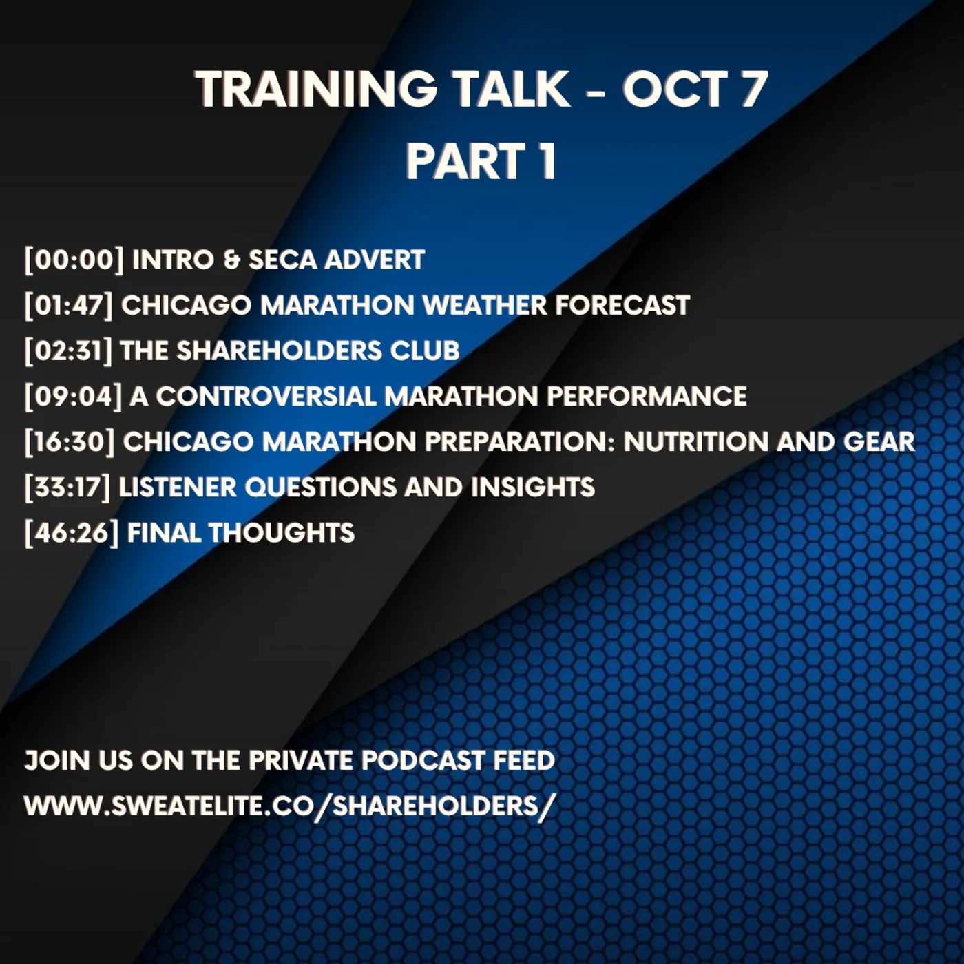 Chicago Marathon Race Week Is Here - Fueling, Shoes, Carbs, Weather