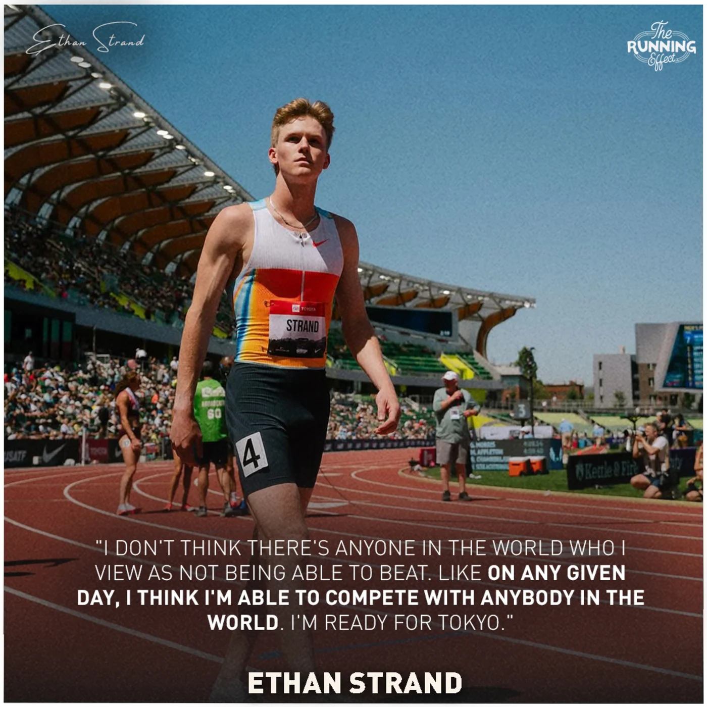  Ethan Strand Ran 3:30.25 in Just His Second Pro Race—Now the NCAA Record-Holder Is Headed to the World Championships With One Goal: Win a Medal