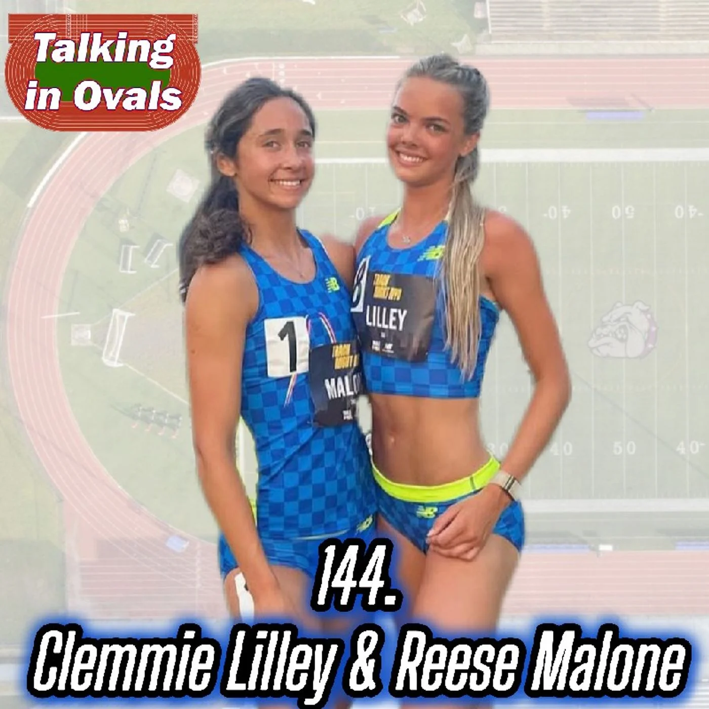 144. Clemmie Lilley and Reese Malone, Sr. and Jr. at Rumson-Fair Haven HS