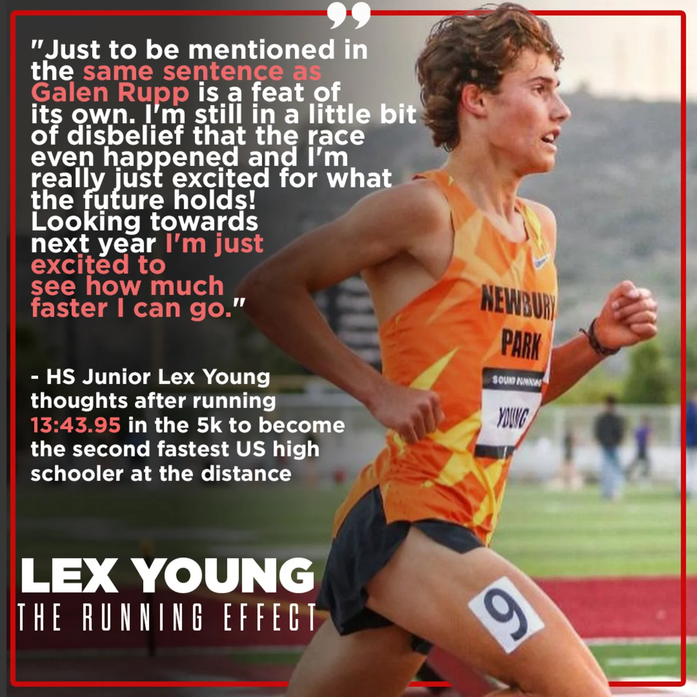 Lex Young Recaps Running A Historic 13:43 5k As A Junior In High School