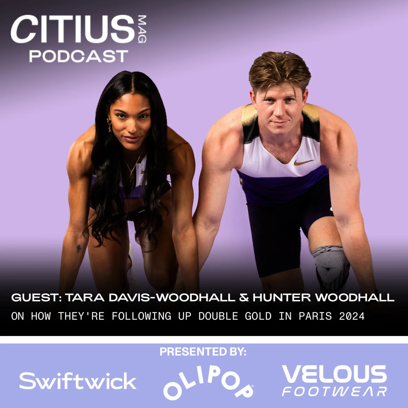 Tara Davis-Woodhall And Hunter Woodhall On Following Up Their Double Golds From Paris 2024 + Signing With Nike