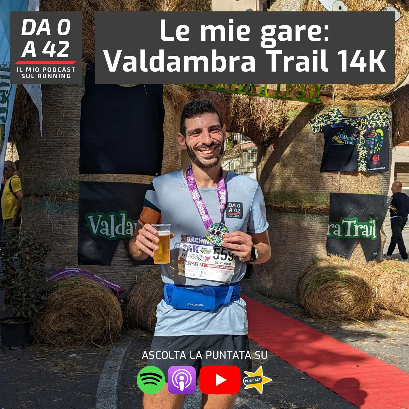 Le mie gare: Valdambra Trail 14K